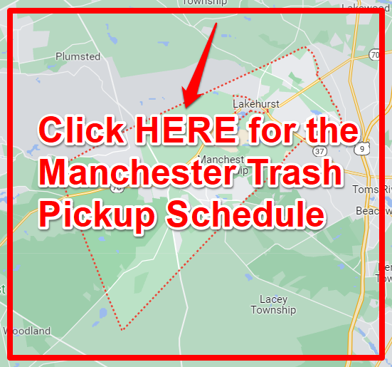 Manchester Trash Pickup Schedule Map