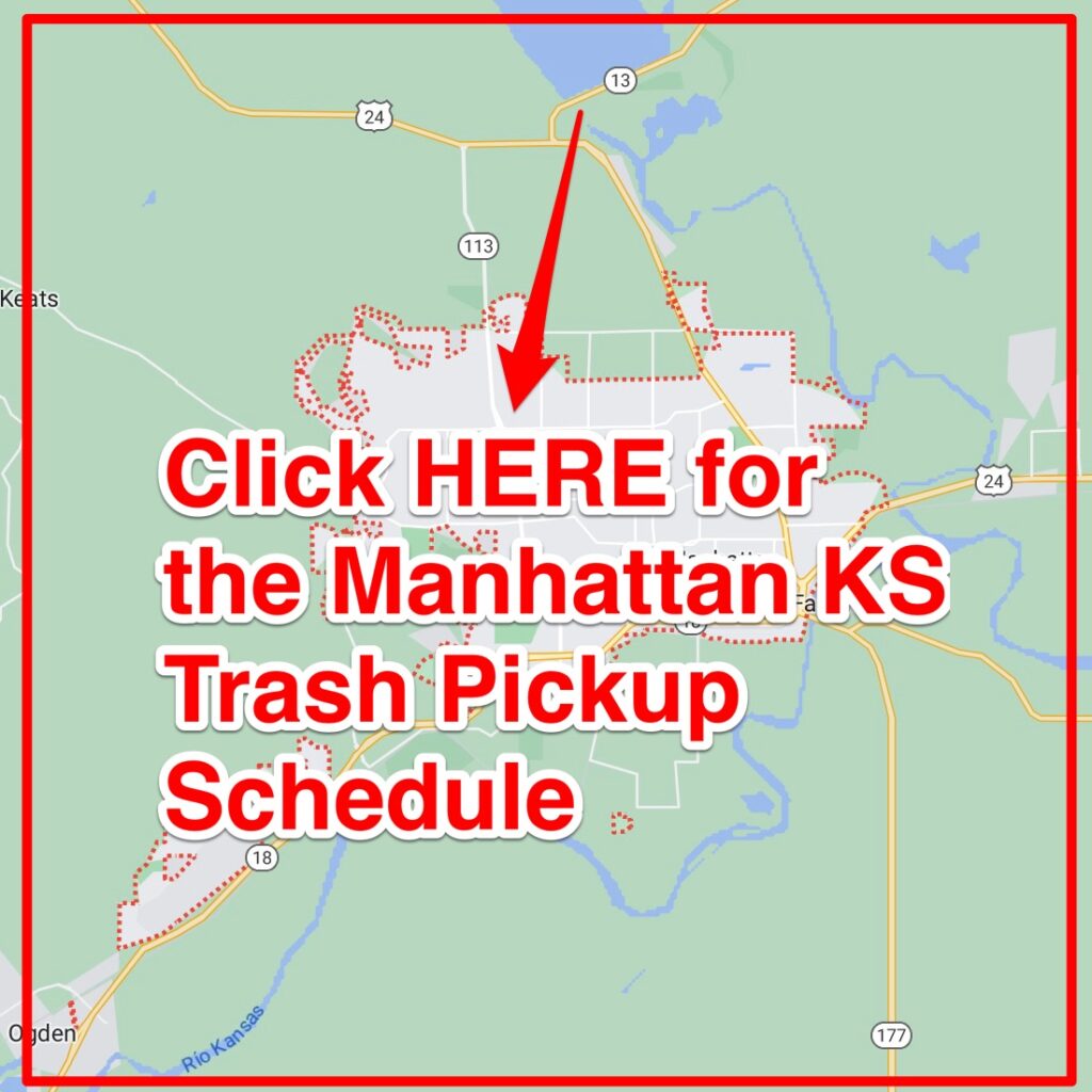 Manhattan KS Trash Pickup Schedule