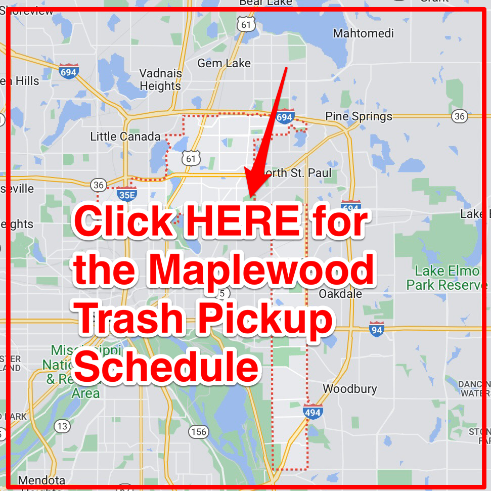 Maplewood Trash Pickup Schedule