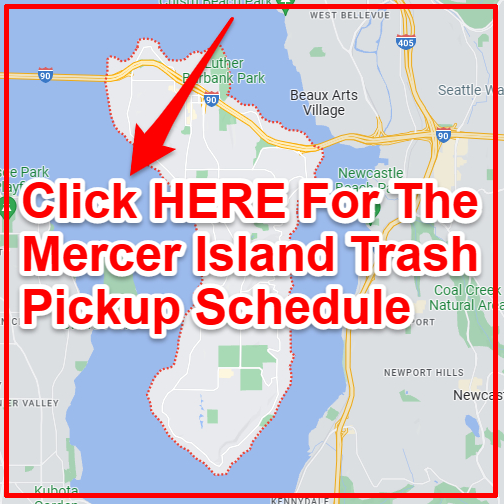 Mercer Island Trash Collection Map