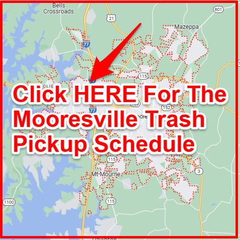 Mooresville Trash Collection Map