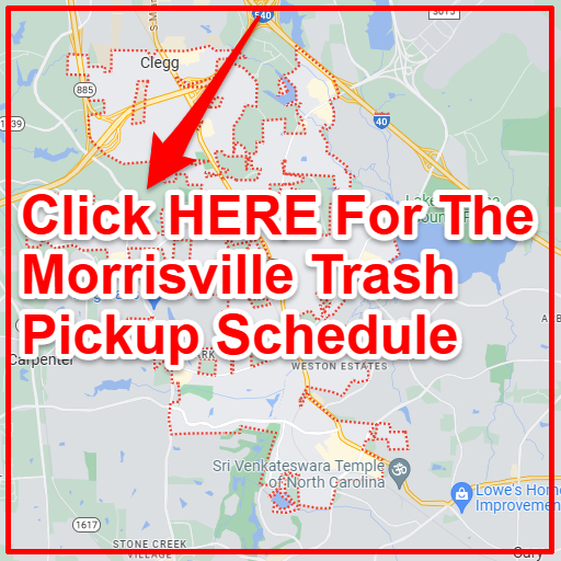 Morrisville Trash Collection Map