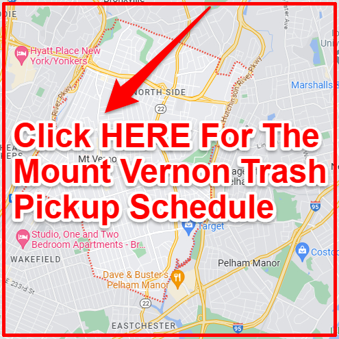 Mount Vernon Trash Collection Map