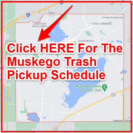 Muskego Trash Collection Map