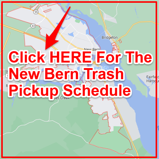 New Bern Trash Collection Map