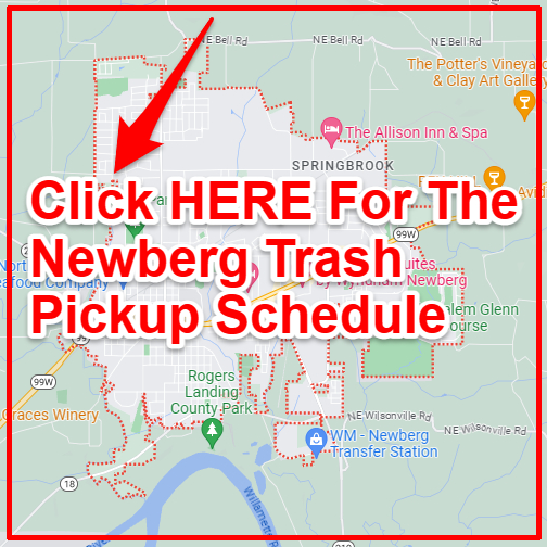 Newberg Trash Collection Map