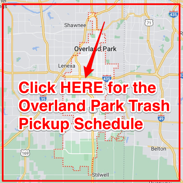 Overland Park Trash Schedule 2023 (Bulk Pickup, Holidays, Map)