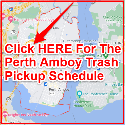 Perth Amboy Trash Collection Map