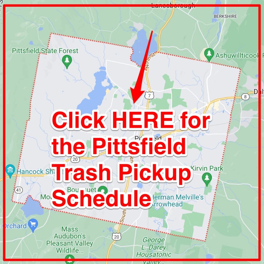 Pittsfield Trash Pickup Schedule