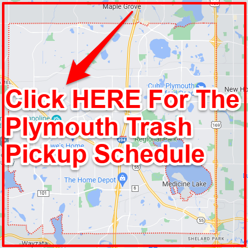 Plymouth Trash Collection Map
