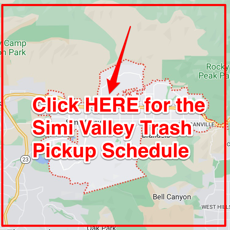 Simi Valley Trash Pickup Schedule