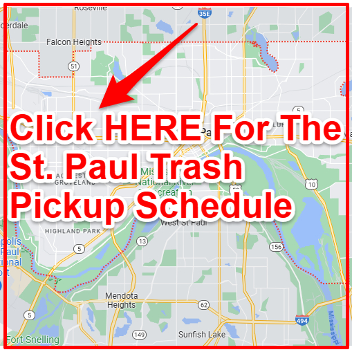 St. Paul Trash Collection Map