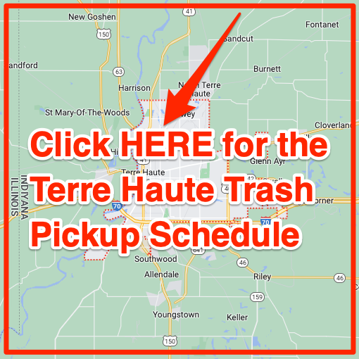 Terre Haute Trash Pickup Schedule Map
