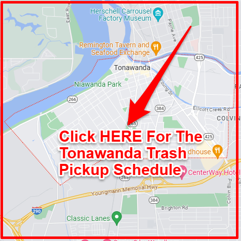 Tonawanda Trash Collection Map