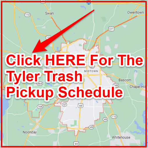 Tyler Trash Collection Map
