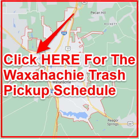 Waxahachie Trash Collection Map