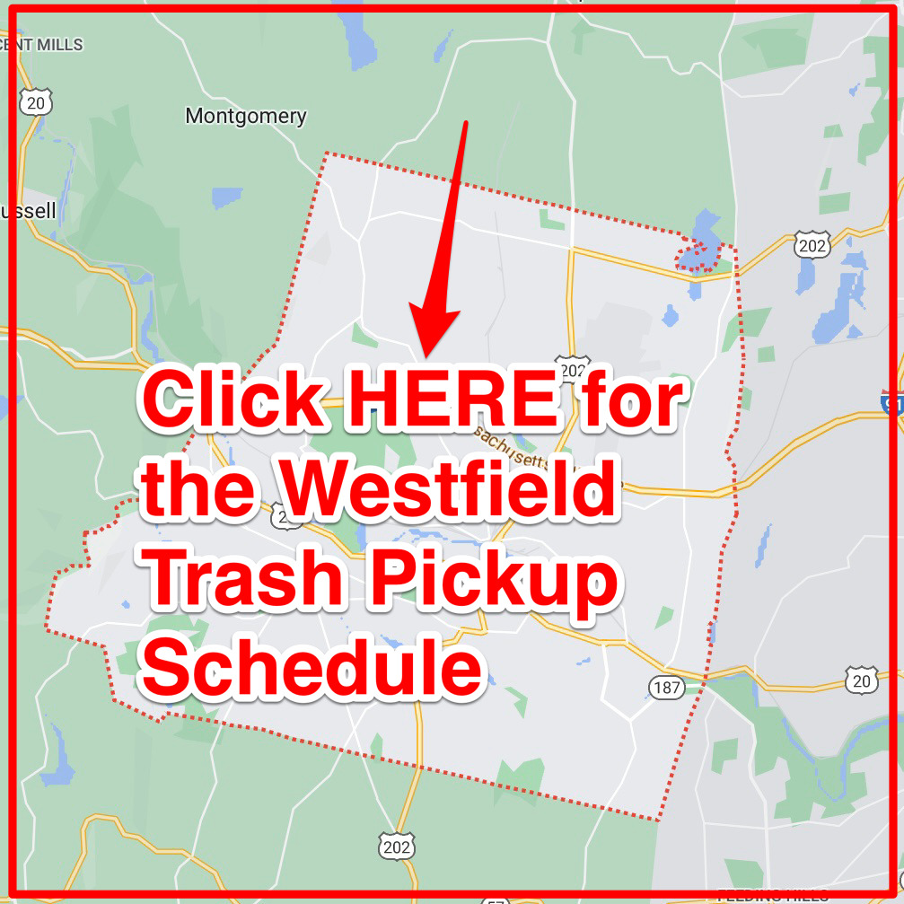 Westfield Trash Pickup Schedule