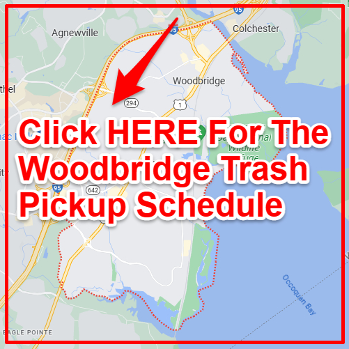 Woodbridge Trash Collection Map