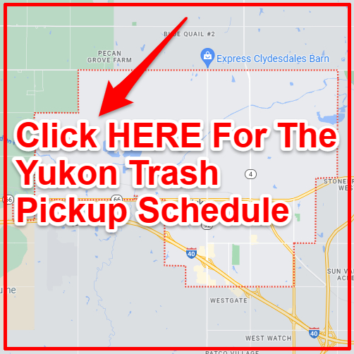 Yukon Trash Collection Map