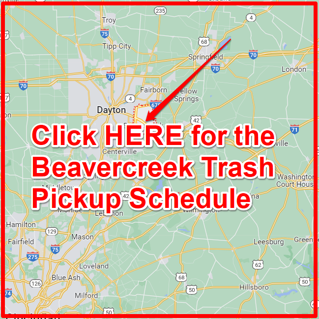 Beavercreek Trash Pickup Schedule
