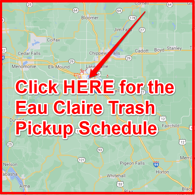 Eau Claire Trash Pickup Schedule