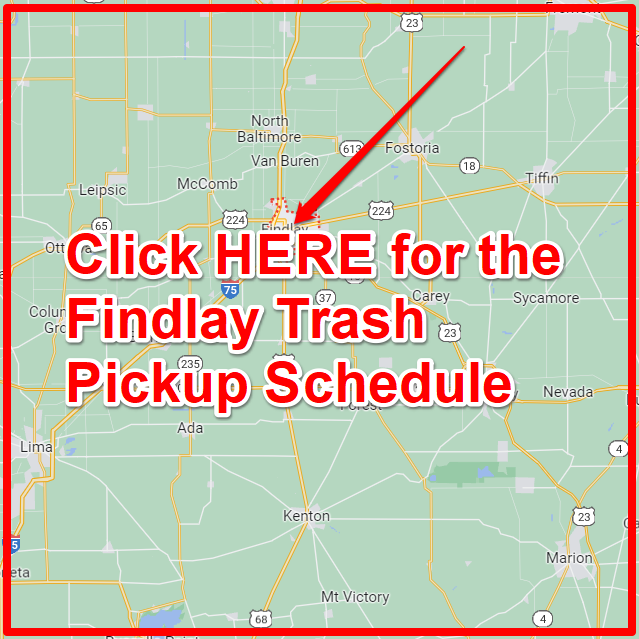 Findlay Trash Pickup Schedule
