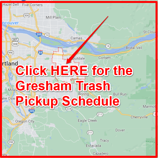 Gresham Trash Pickup Schedule