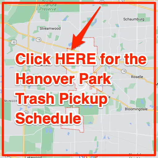 Hanover Park Trash Pickup Schedule Map