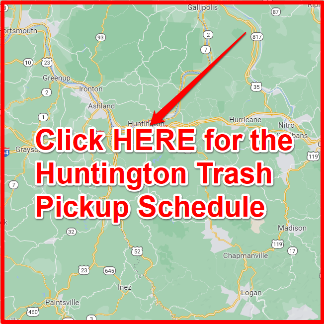 Huntington Trash Pickup Schedule