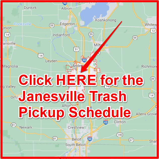 Janesville Trash Pickup Schedule
