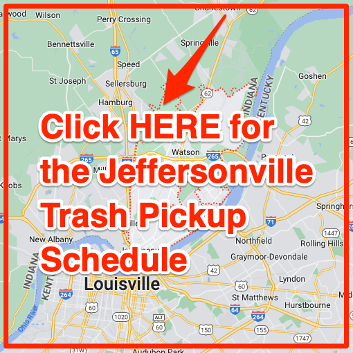 Jeffersonville Trash Pickup Schedule Map