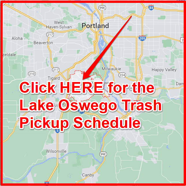 Lake Oswego Trash Pickup Schedule
