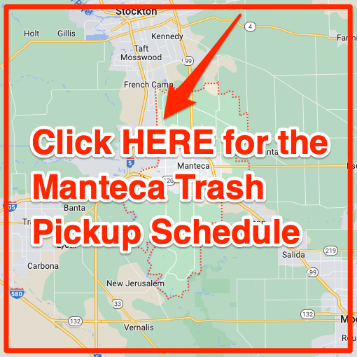 Manteca Trash Schedule 2024 (Bulk Pickup, Holidays, Map)