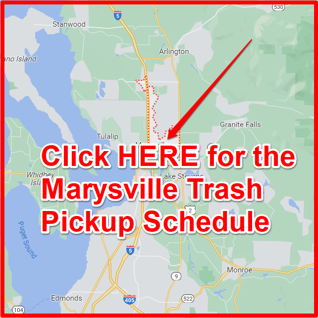 Marysville Trash Pickup Schedule