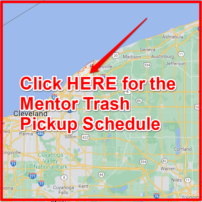 Mentor Trash Pickup Schedule
