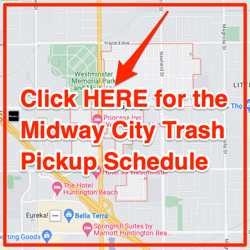 Midway City Trash Pickup Schedule Map
