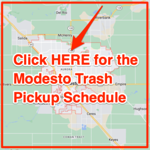 Modesto Trash Schedule 2024 (Bulk Pickup, Holidays, Map)