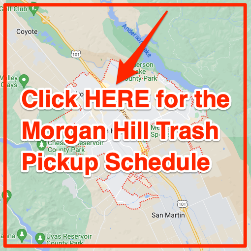 Morgan Hill Trash Pickup Schedule Map