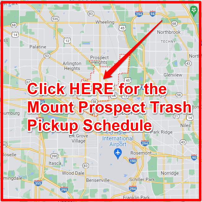 Mount Prospect Trash Pickup Schedule