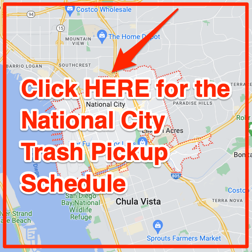National City Trash Pickup Schedule