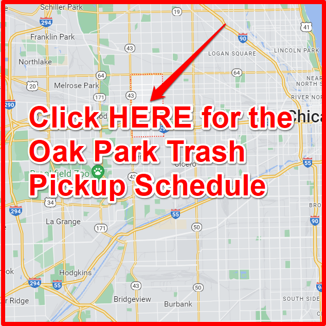 Oak Park Trash Pickup Schedule