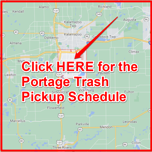 Portage Trash Pickup Schedule