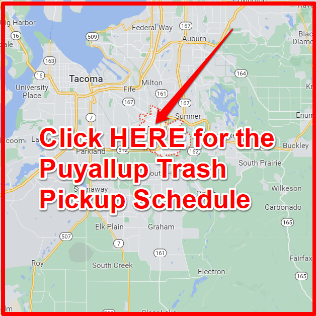 Puyallup Trash Pickup Schedule
