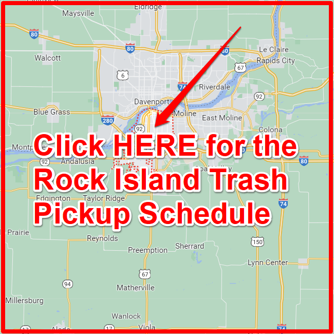 Rock Island Trash Pickup Schedule