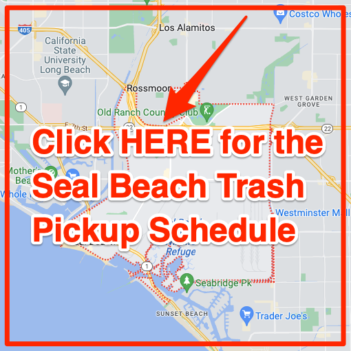 Seal Beach Trash Pickup Schedule Map