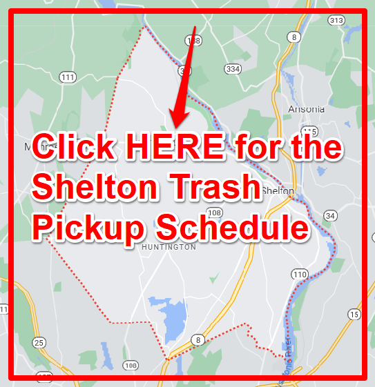 Shelton Trash Pickup Schedule Map