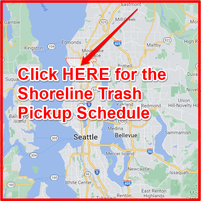 Shoreline Trash Pickup Schedule