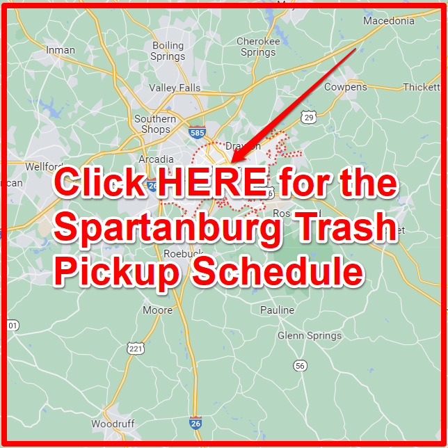 Spartanburg Trash Pickup Schedule