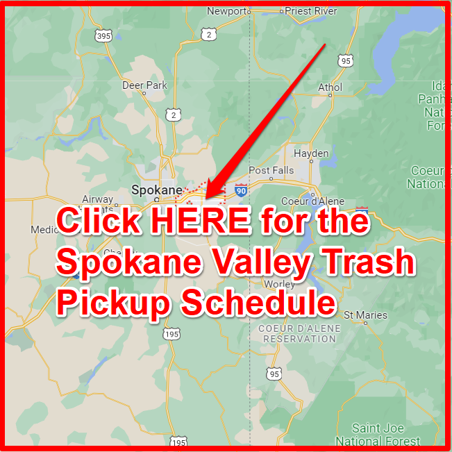 Spokane Valley Trash Pickup Schedule