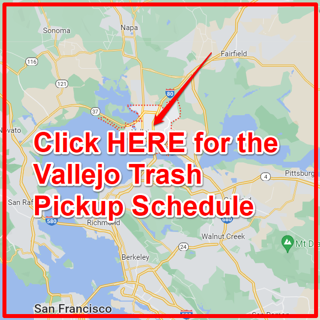 Vallejo Trash Pickup Schedule